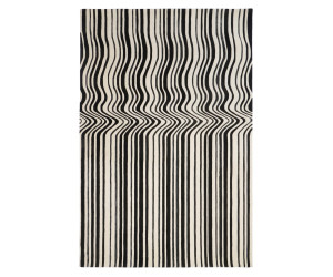 Kilimas DRAFT BLACK (Rankų darbo kolekcija)